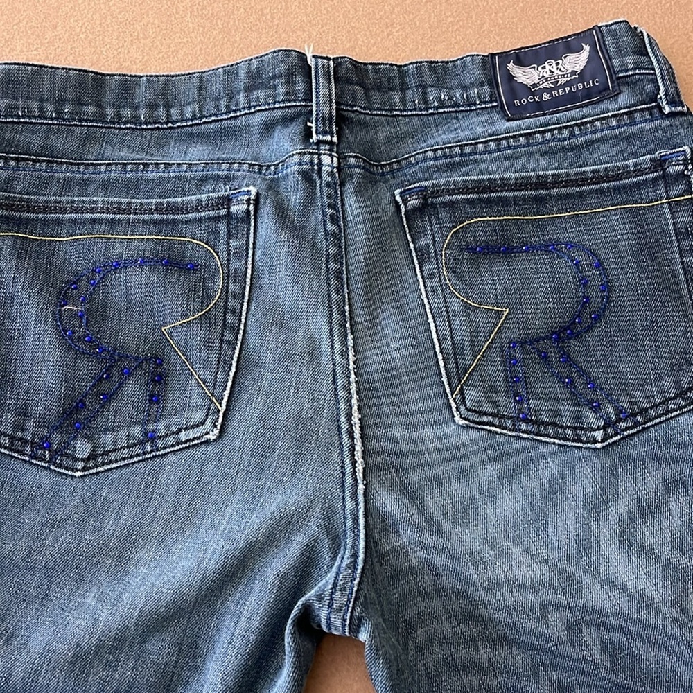 Rock & Republic Jeans Low Rise/Straight Leg- 32 - Picture 15 of 15